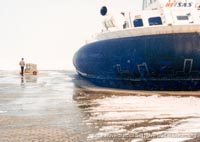 AP1-88 hovercraft with the Scandinavian company SAS -  (credit: The <a href='http://www.hovercraft-museum.org/' target='_blank'>Hovercraft Museum Trust</a>).